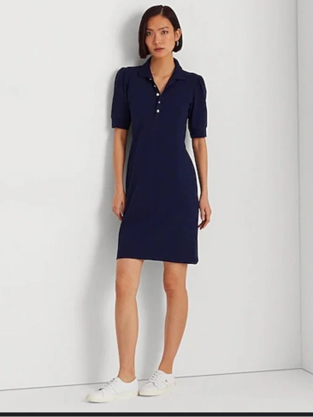 Lauren Ralph Lauren Navy Mini‎ Dress size m